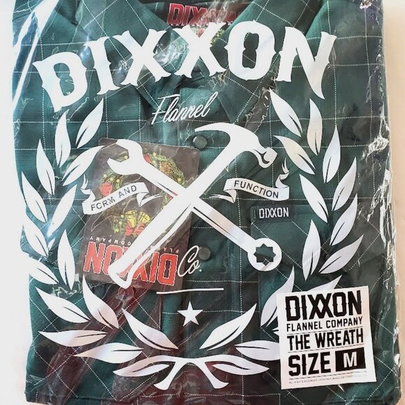 DIXXON Flannel WREATH Flannel Shirt - Men's M - Picture 10 of 12
